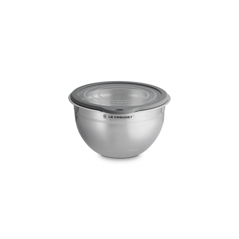 Taça Misturadora com Tampa de Vidro 23cm
