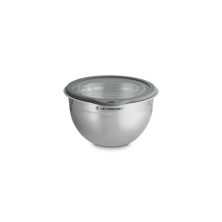 Taça Misturadora com Tampa de Vidro 23cm