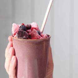 Vaso para Cappuccino Ø8cm Rosa - Coppetta