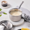 Saucepan with Lid 16cm 3-Ply - Essential