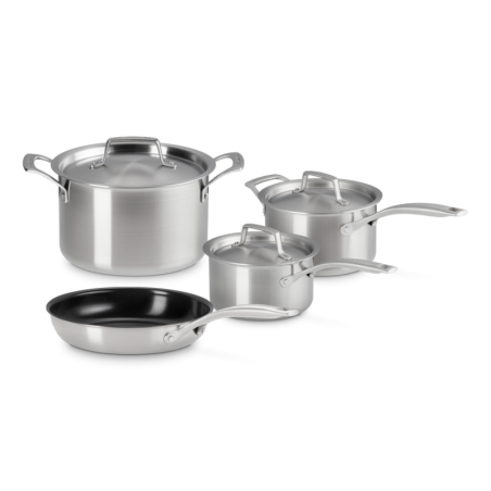 4-Piece Cookware Set 3-Ply - Essential