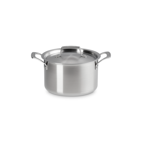 Deep Casserole with Lid 20cm 3-Ply - Essential