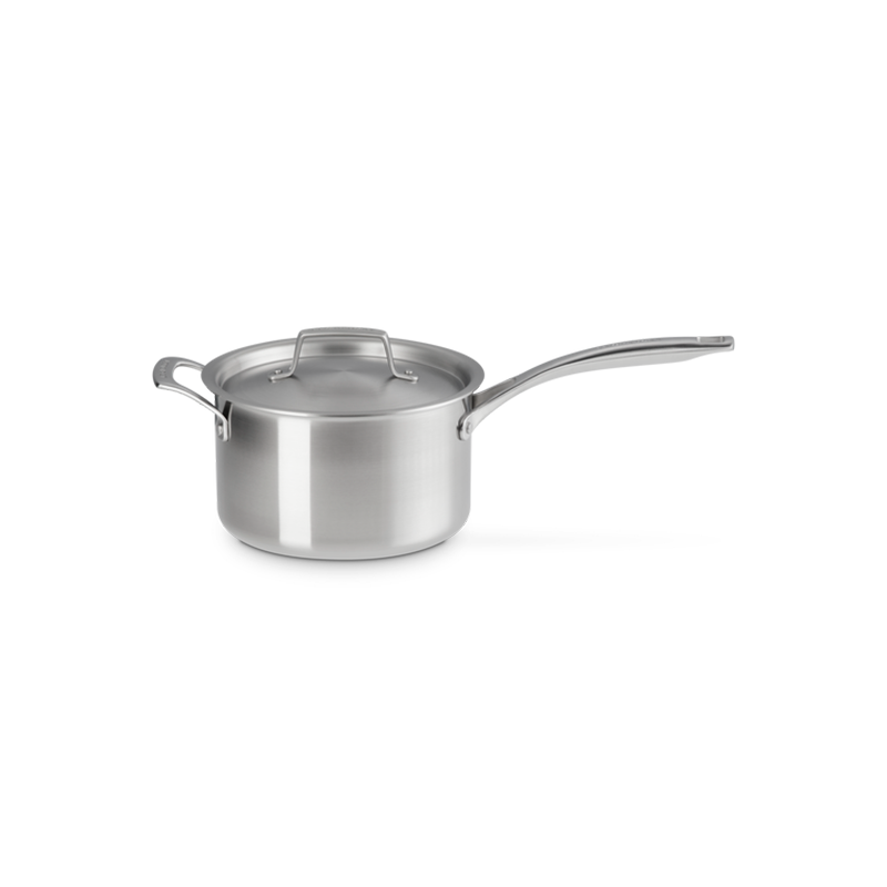 Saucepan with Lid 20cm 3-Ply - Essential