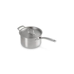Saucepan with Lid 20cm 3-Ply - Essential