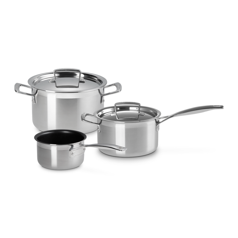 3-Piece Cookware Set 3Ply - Classic