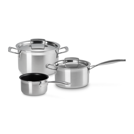 3-Piece Cookware Set 3Ply - Classic