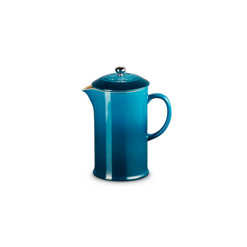 Stoneware Cafetière Deep Teal 1L Stoneware Cafetière Deep Teal 1L