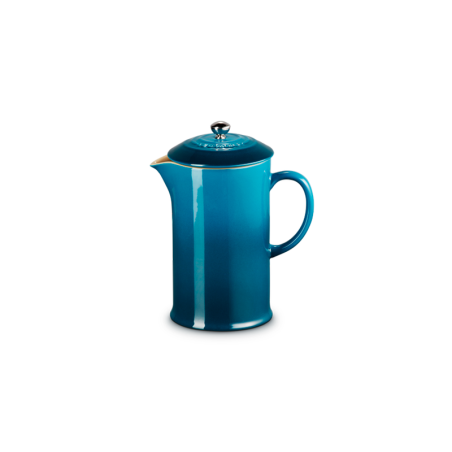Stoneware Cafetière Deep Teal 1L