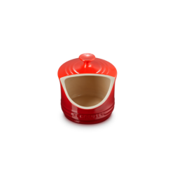 Stoneware Salt Pig 300ml Cerise