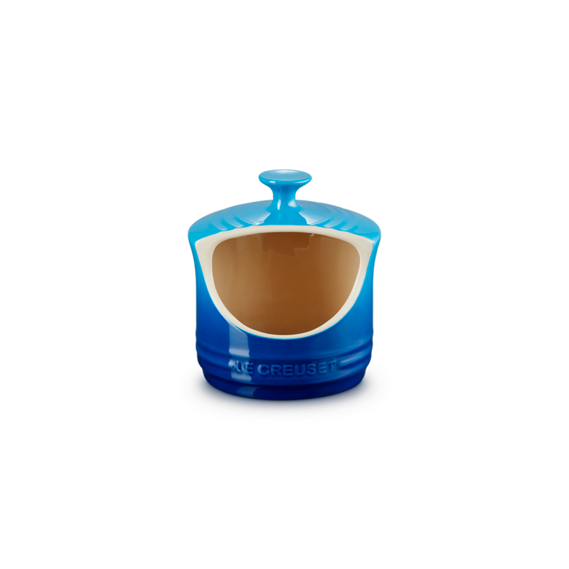 Stoneware Salt Pig 300ml Azure
