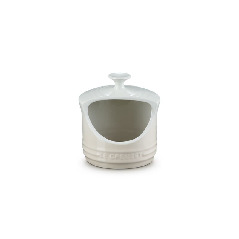 Stoneware Salt Pig 300ml Meringue