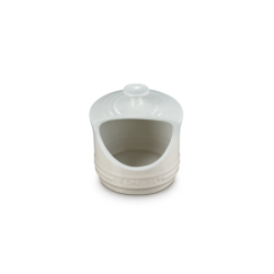 Stoneware Salt Pig 300ml Meringue