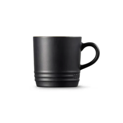 Stoneware Cappuccino Mug 200ml - Black Matte