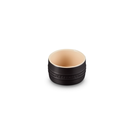 Cuenco Apilable de Gres 200ml - Negro Mate