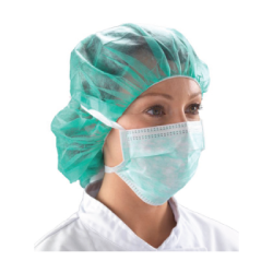 MÁSCARA HIGIENE TIPO MÉDICO 3 DOBRAS