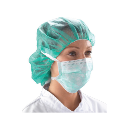 MÁSCARA HIGIENE TIPO MÉDICO 3 DOBRAS
