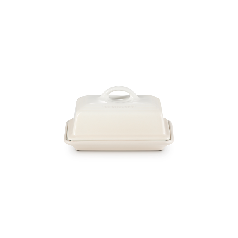 Stoneware Butter Dish - Merengue