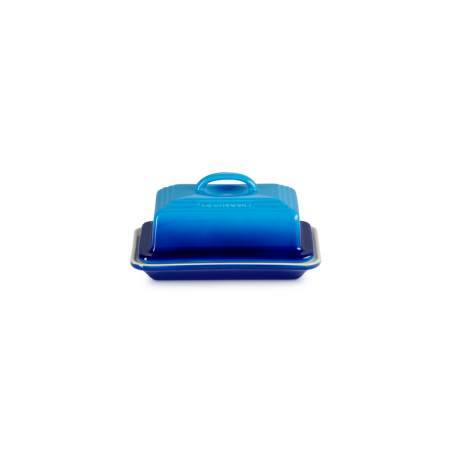 Stoneware Butter Dish - Azure