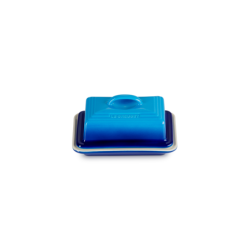 Stoneware Butter Dish - Azure