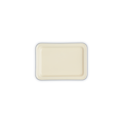 Stoneware Butter Dish - Azure