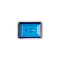 Stoneware Butter Dish - Azure