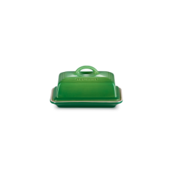 Stoneware Butter Dish - Bamboo