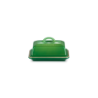 Stoneware Butter Dish - Bamboo