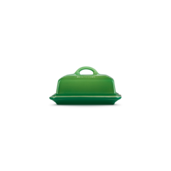 Stoneware Butter Dish - Bamboo