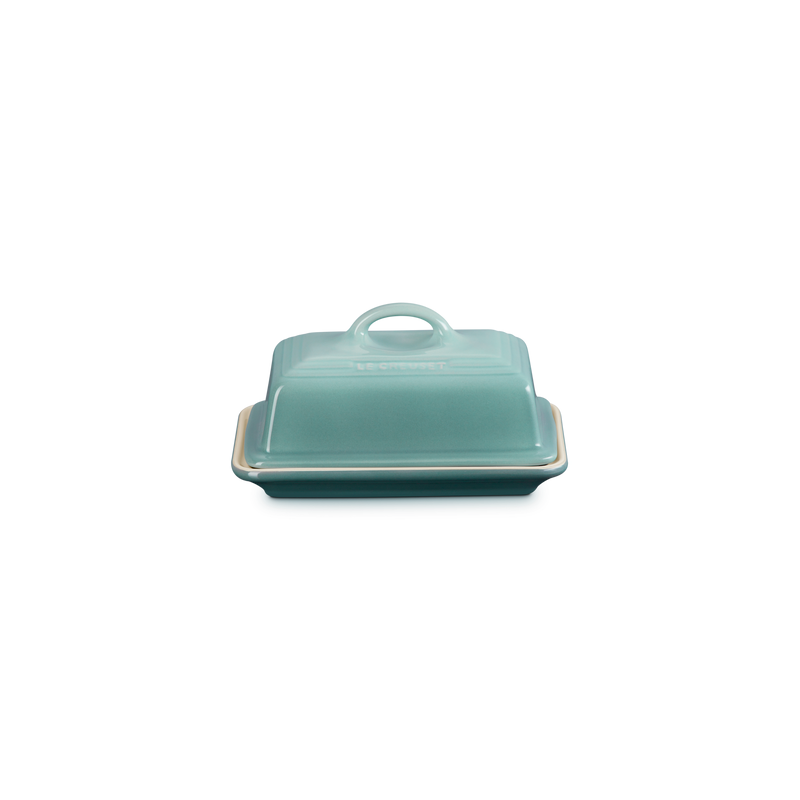 Stoneware Butter Dish - Sea Salt Stoneware Butter Dish - Sea Salt