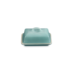Stoneware Butter Dish - Sea Salt