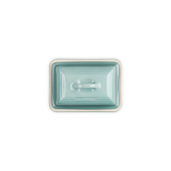 Stoneware Butter Dish - Sea Salt