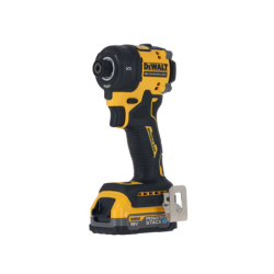 Aparafusadora Impacto Hidráulico XR 18V 1/4' 56Nm sem escovas com 2 baterias Powerstack e Mala TSTAK DEWALT
