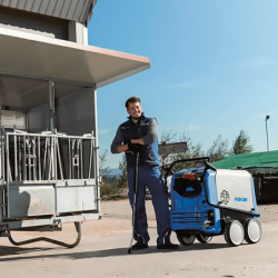 KRANZLE E-Therm 873 M 48kW (415V) with 20m Hose Reel