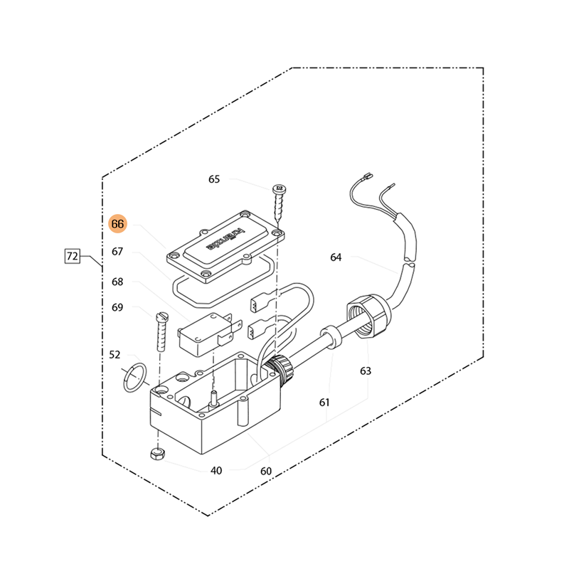 KRANZLE 152011 Electrical Switch Cover KRANZLE 152011 Electrical Switch Cover