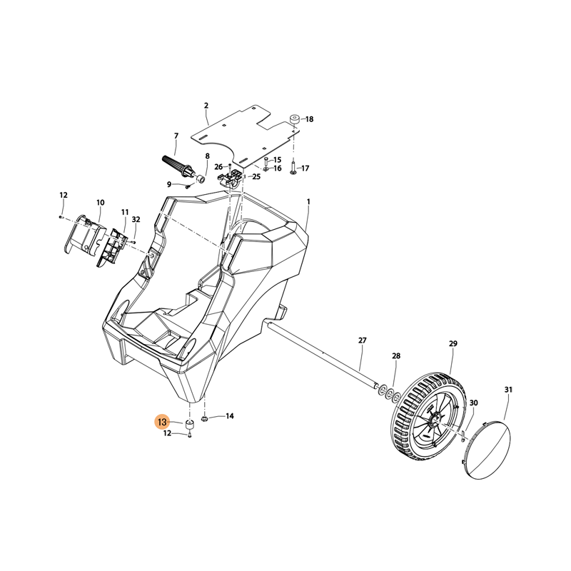 KRANZLE 464224 Rubber Support KRANZLE 464224 Rubber Support