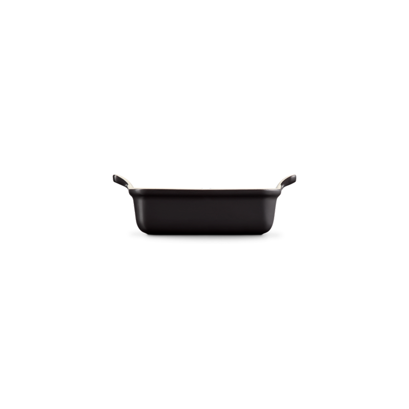 Rectangular Dish 19cm Black Matte - Heritage