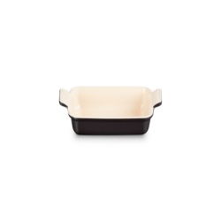 Rectangular Dish 19cm Black Matte - Heritage