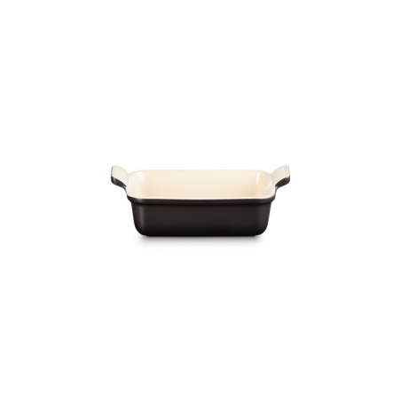 Rectangular Dish 26cm Black Matte - Heritage