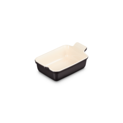 Rectangular Dish 26cm Black Matte - Heritage