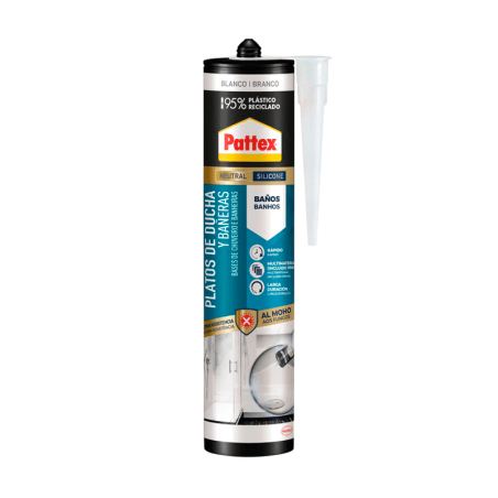 Bases de Chuveiro e Banheiras Branco 280ml PATTEX