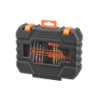 Conjunto de Perfuração e Parafusagem Easy Grip - 50 Peças BLACK DECKER