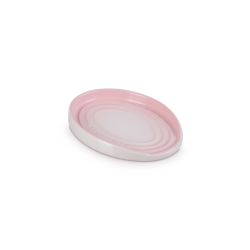 Reposa Cucharas Oval Shell Pink