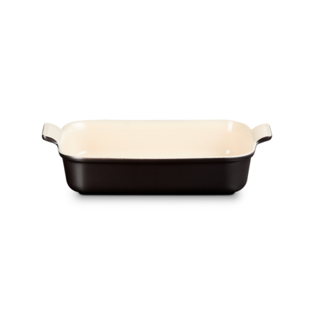Rectangular Dish 32cm Black Matte - Heritage