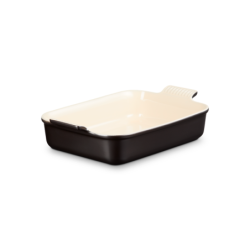 Rectangular Dish 32cm Black Matte - Heritage