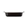Rectangular Dish 32cm Black Matte - Heritage