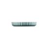 Stoneware Fluted Flan Dish 28cm - Sea Salt