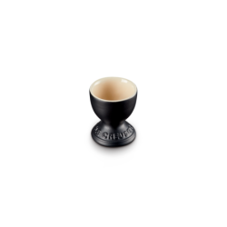 Huevera Gres Negro Mate
