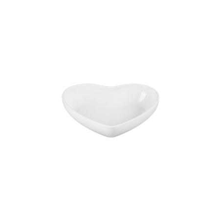 Heart Bowl 20cm White - L'Amour