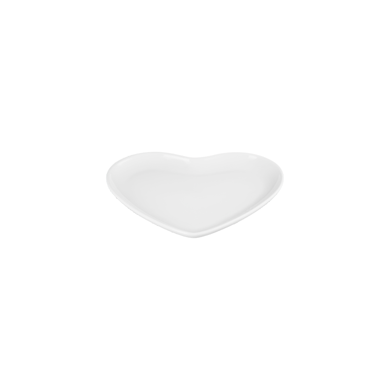 Plato Corazón 23cm Blanco - L'Amour Plato Corazón 23cm Blanco - L'Amour
