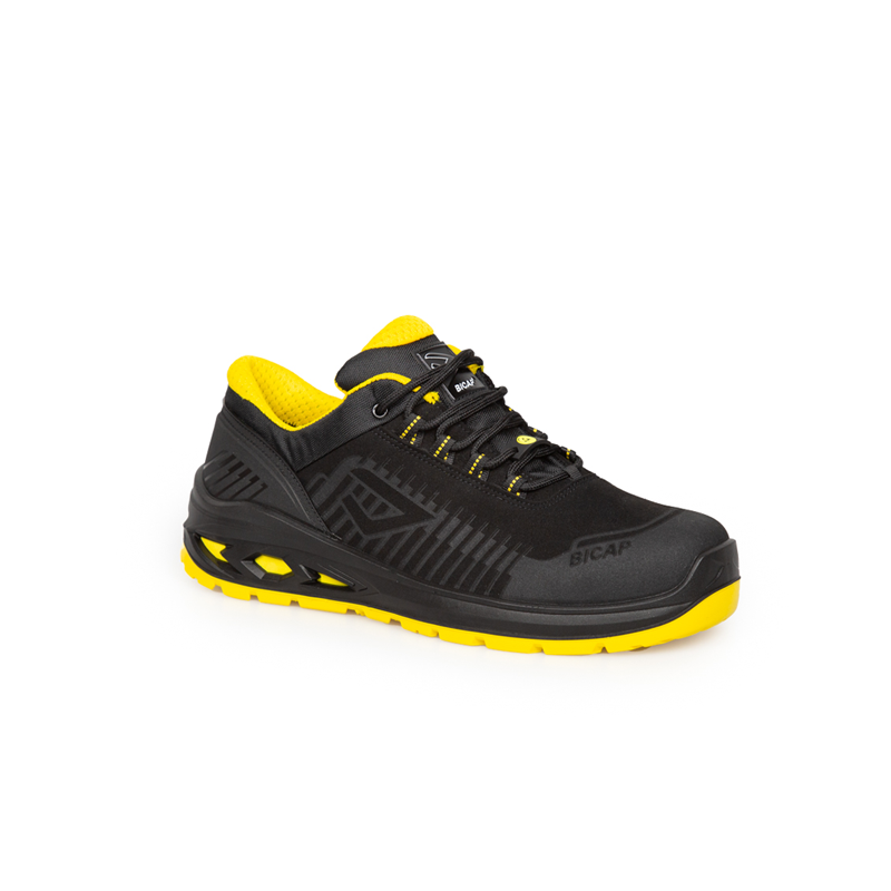 Zapato de Protección AIKIDO MID S3S FO SR ESD Negro 38 BICAP Zapato de Protección AIKIDO MID S3S FO SR ESD Negro 38 BICAP